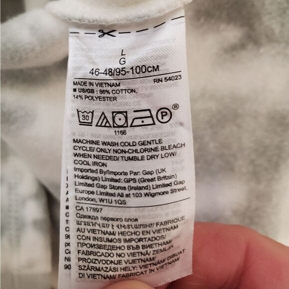 Banana Republic Tie Dye Cropped Sweatshirt - Picture 13 of 14